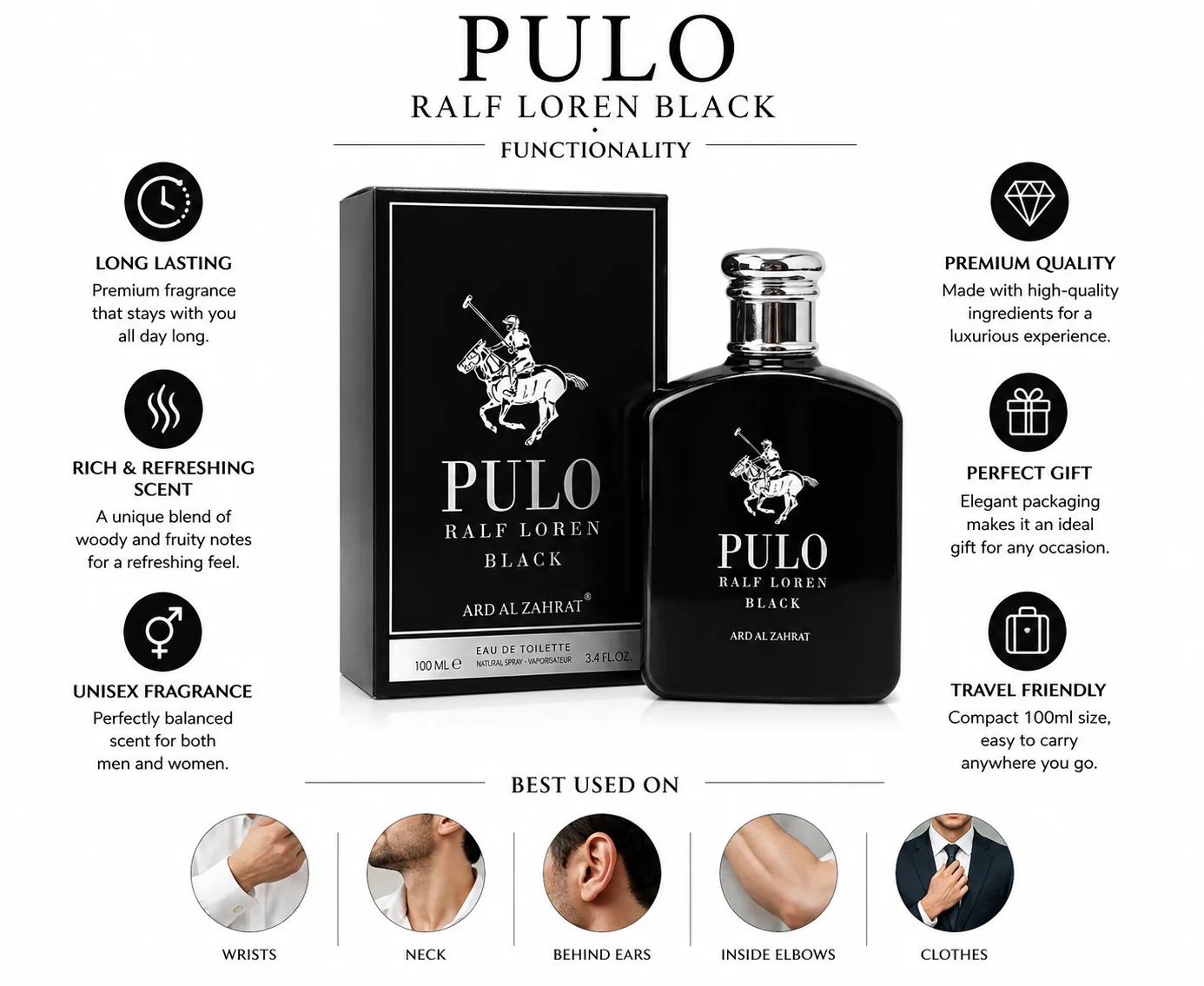 Pulo Ralf Loren Black